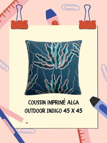 Rentrée 2025 Coussin Alga